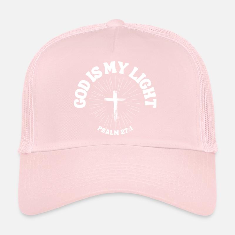 God is My Light – Psalm 27:1 Trucker Cap