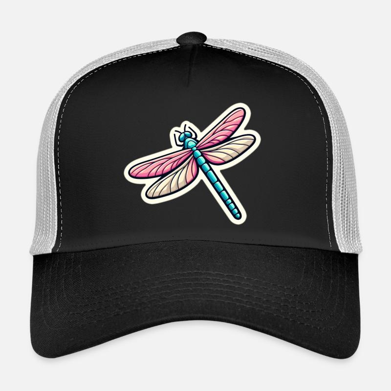 Libelle in Pastell Trucker Cap