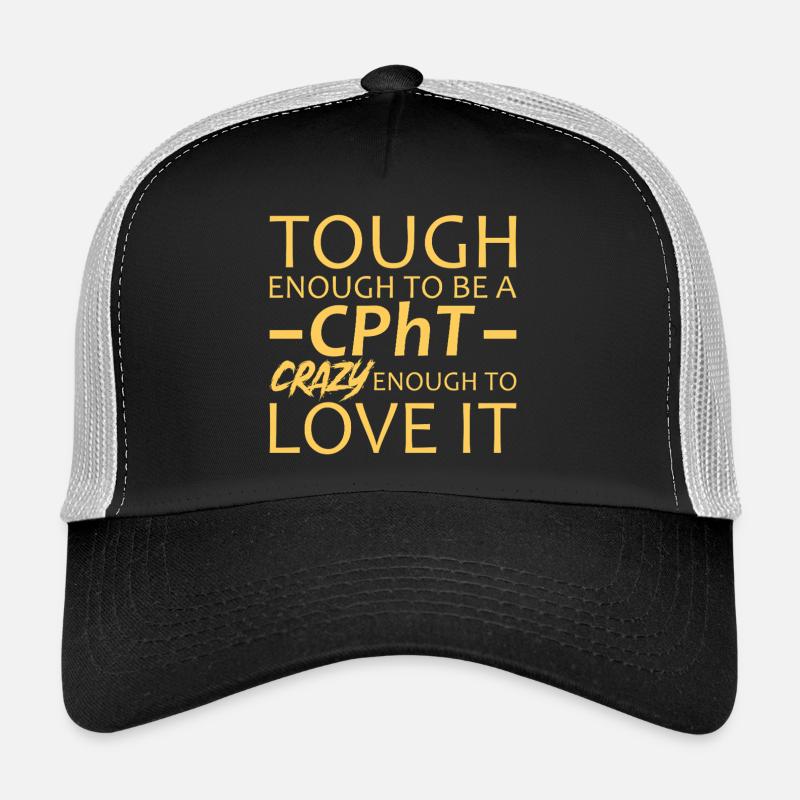 CPhT Crazy Pharmacy Trucker Cap