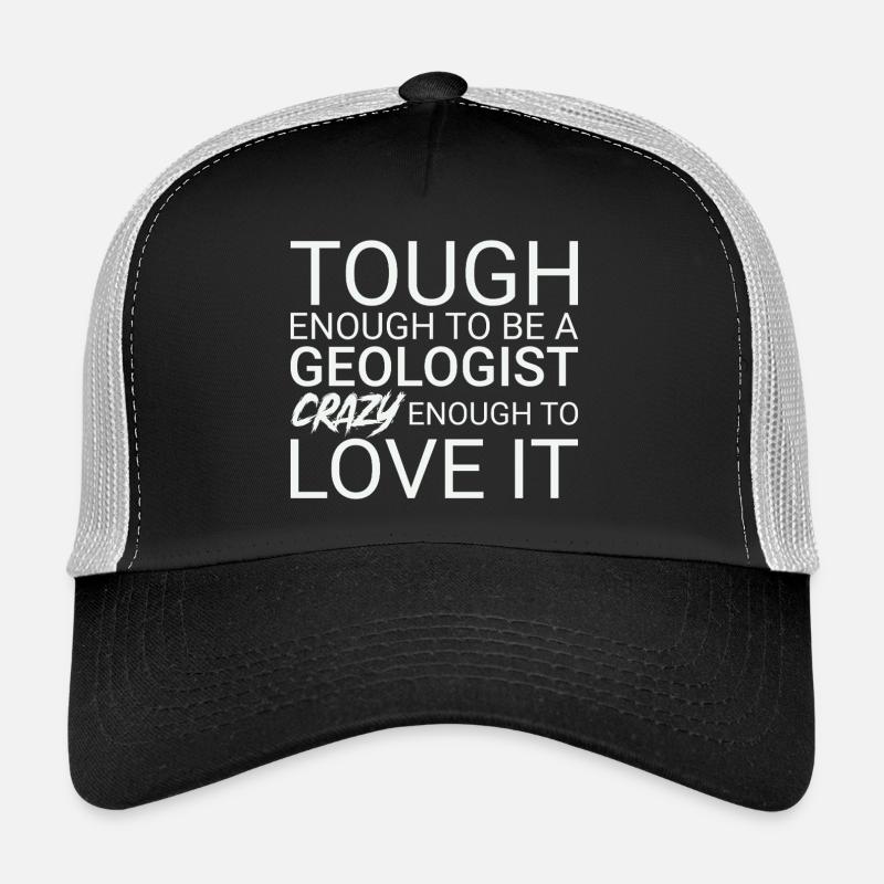 Geologist Crazy Geology Trucker Cap