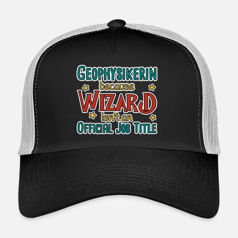 Geophysikerin Wizard Geophysik Trucker Cap