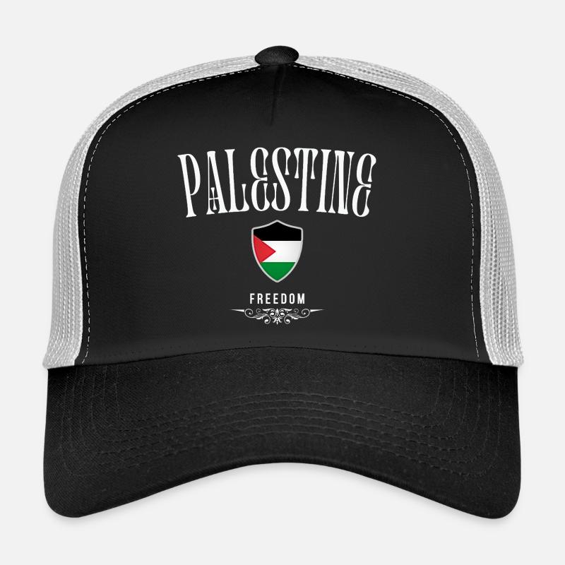 Palestine, minimalist elegant design Trucker Cap