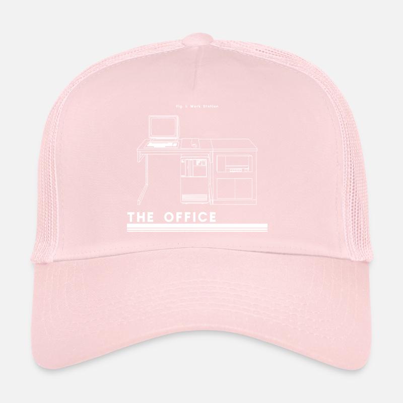 Silhouette de bureau rétro Casquette trucker 