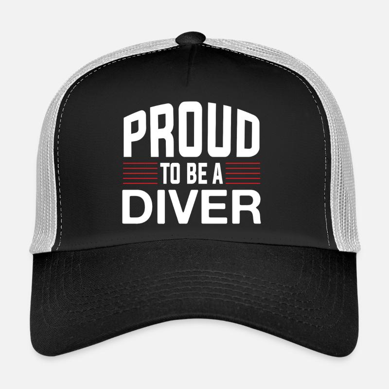 Fier plongeur Casquette trucker 