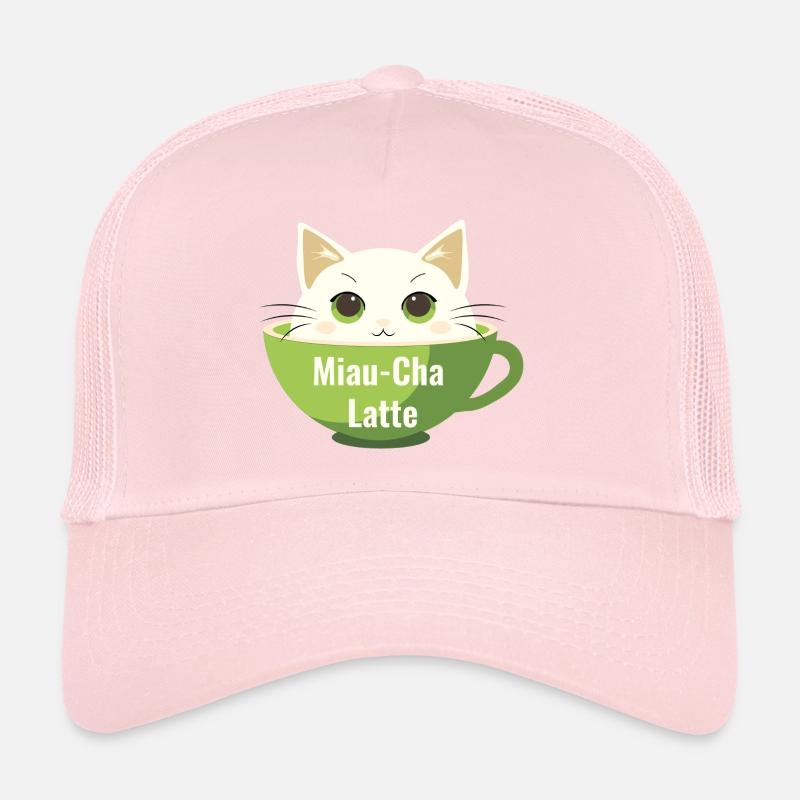 Meow-Cha Latte Casquette trucker 