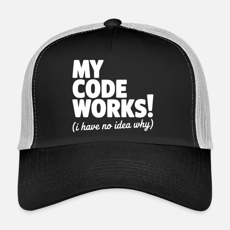 Mon code fonctionne ! (Je ne sais pas pourquoi) Casquette trucker 