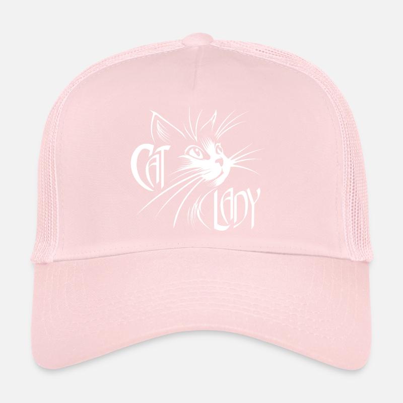 Chat Lady Chat Chats Casquette trucker 