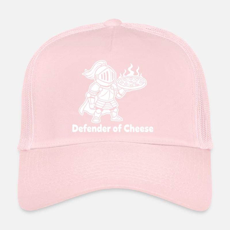 Pizza chevalier du fromage Casquette trucker 