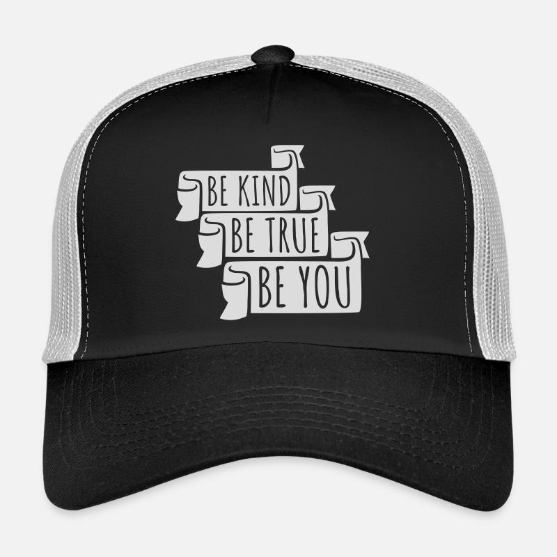 Be Kind Be True Be You Inspirierend Selbstliebe Trucker Cap