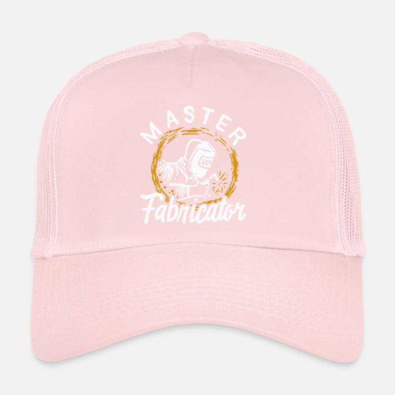 Master Fabricator Welding Graphic Tee Design Trucker Cap