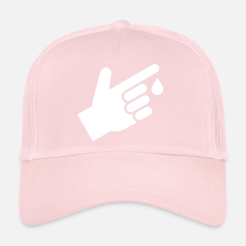 Prise de sang, gouttes de sang Casquette trucker 