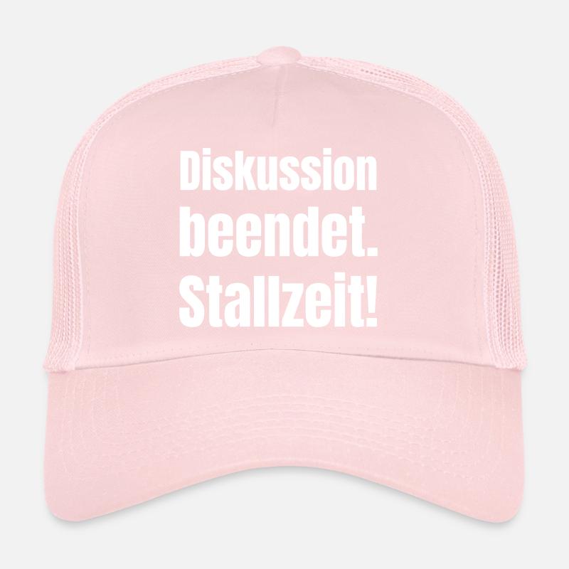 Discussion ended Contrast Typo Trucker Cap