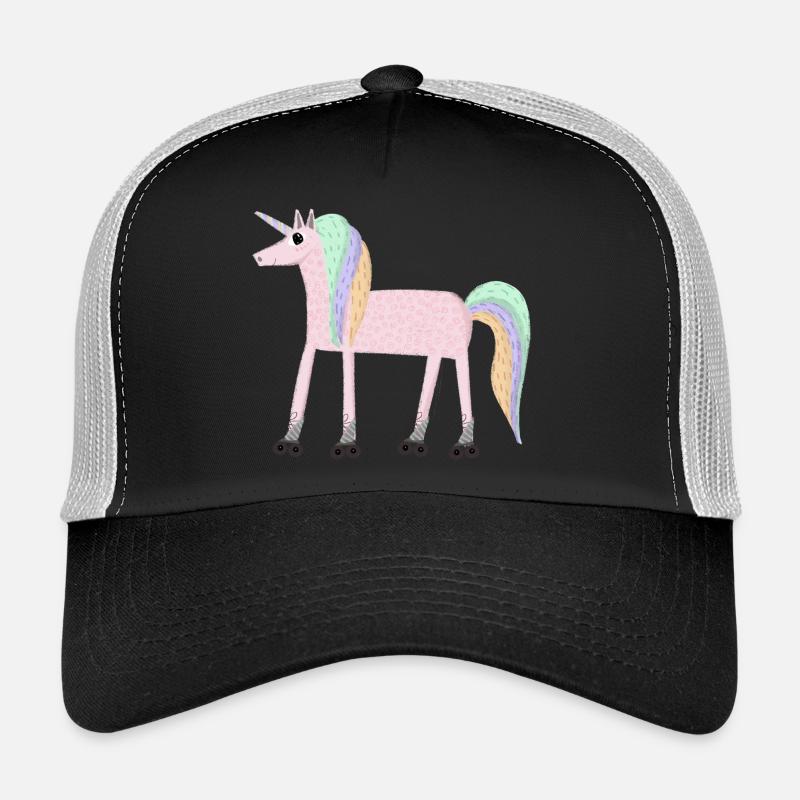 Unicorn_rollerSKate Casquette trucker 