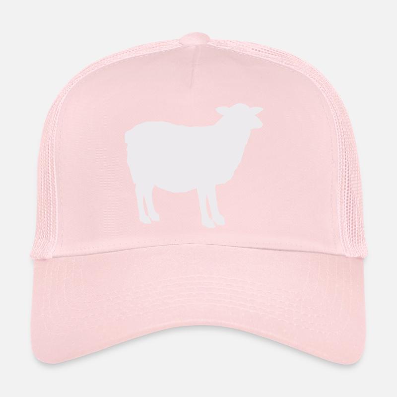 Silhouette de mouton Casquette trucker 
