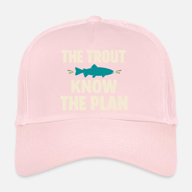 La pêche à la mouche dans les eaux du Nord – Casquette trucker 