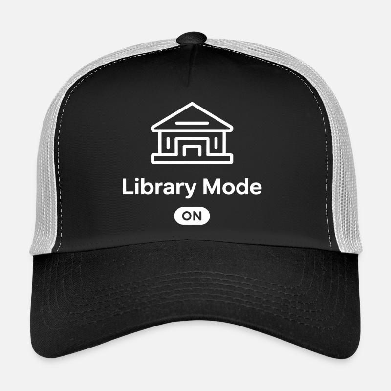 Mode bibliothèque en lecture Casquette trucker 