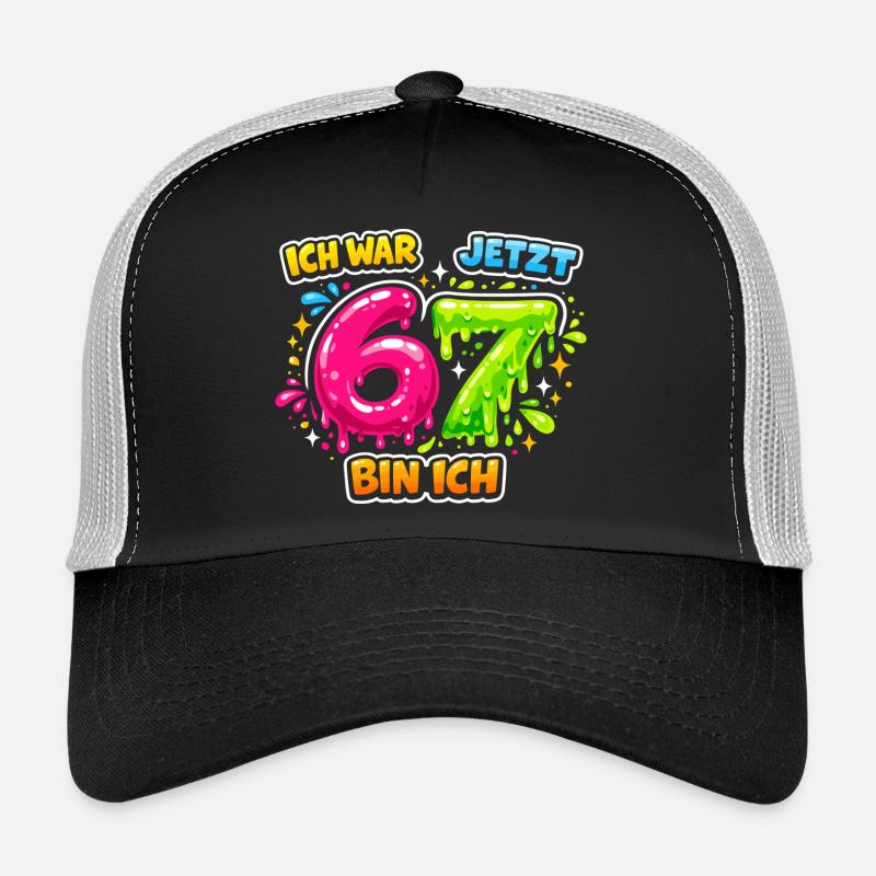 67 Six Seven Meme Gen Alpha Gift Trucker Cap