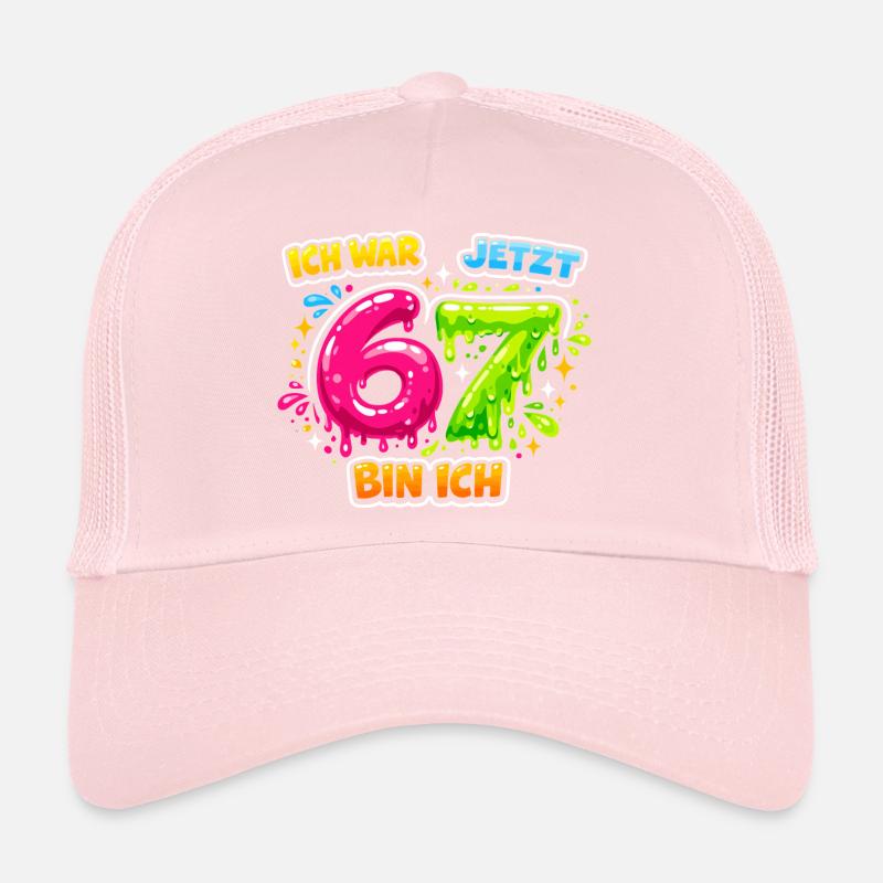 67 Six Seven Meme Gen Alpha Geschenk Trucker Cap