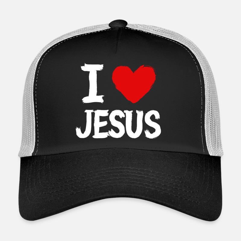 Ich liebe Jesus Trucker Cap