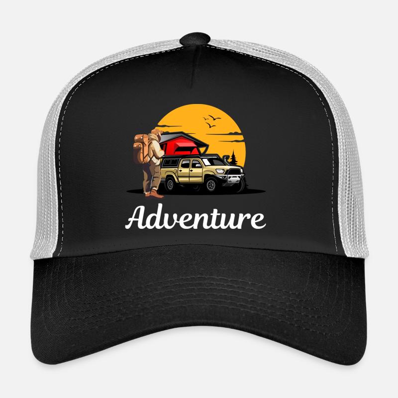 Abenteuerpfad Campingroadtrip Trucker Cap