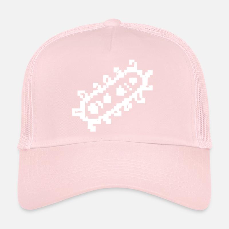 Bakterie Stäbchen Pixel Keim Trucker Cap