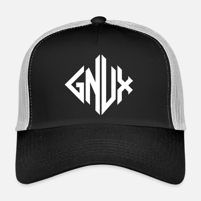Gnux Monogram Geometry Trucker Cap