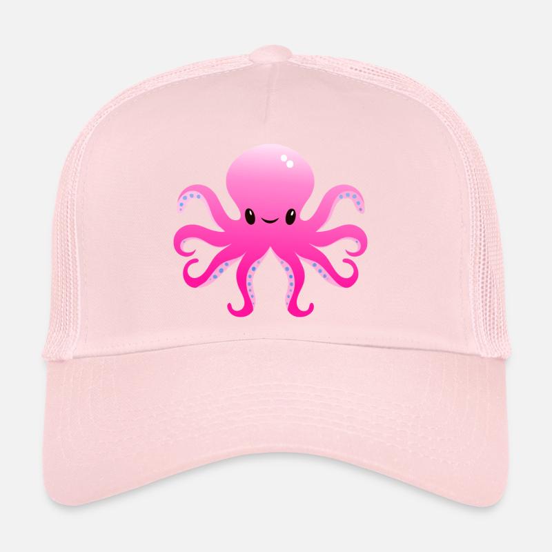 Pieuvre Casquette trucker 
