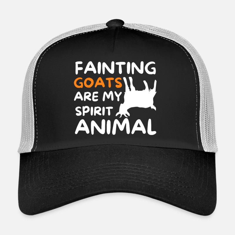 Ohnmächtige Ziegen sind mein Geisttier Trucker Cap