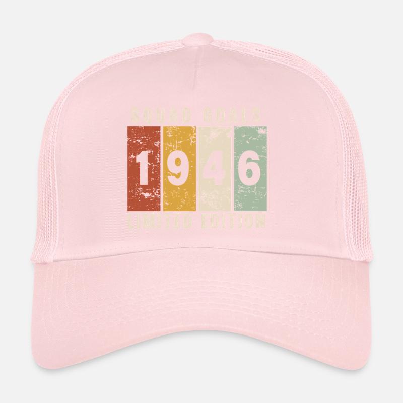 anniversaire 1946 - 80 ans Casquette trucker 