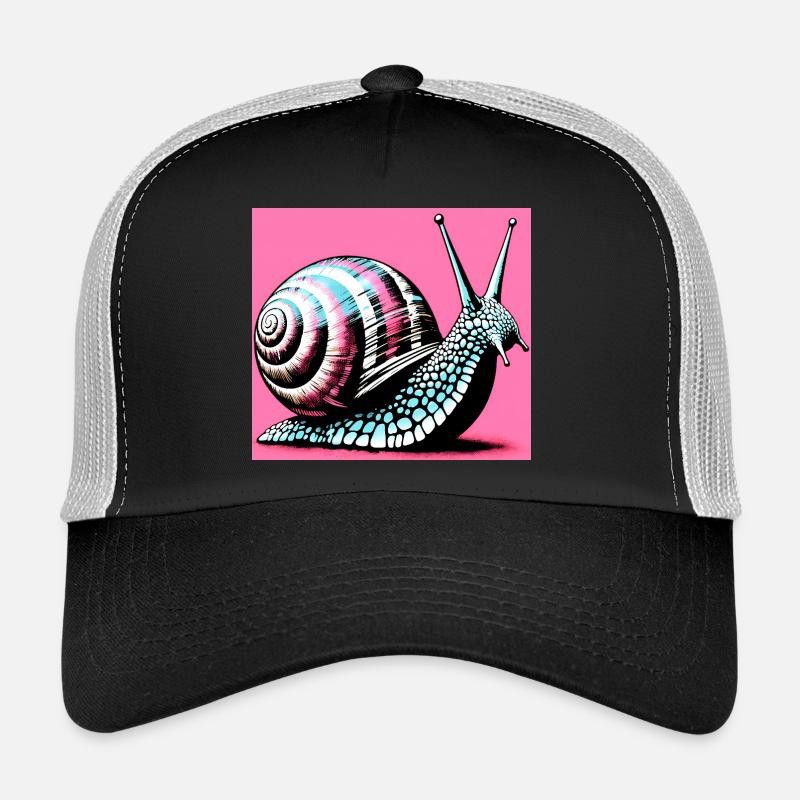 Escargot Casquette trucker 