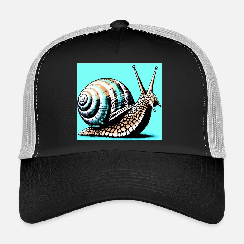 Escargot Casquette trucker 