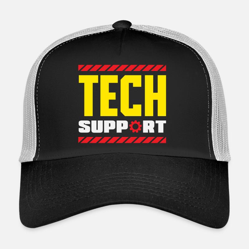 Support technique Équipement industriel Casquette trucker 
