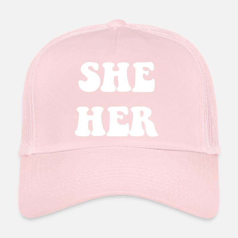 Elle Son Pronom Respect Casquette trucker 