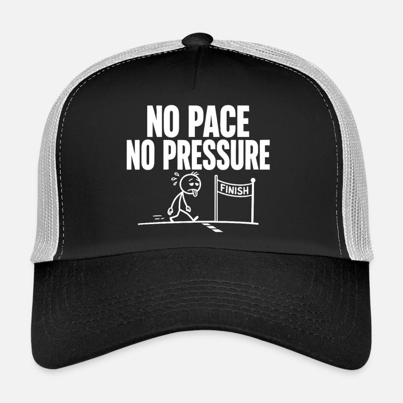 Pas de rythme, pas de pression Casquette trucker 