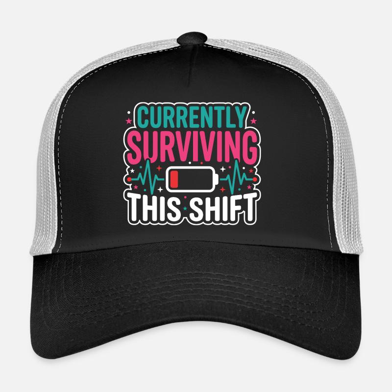Nachtschicht-krankenschwester, Müde Trucker Cap