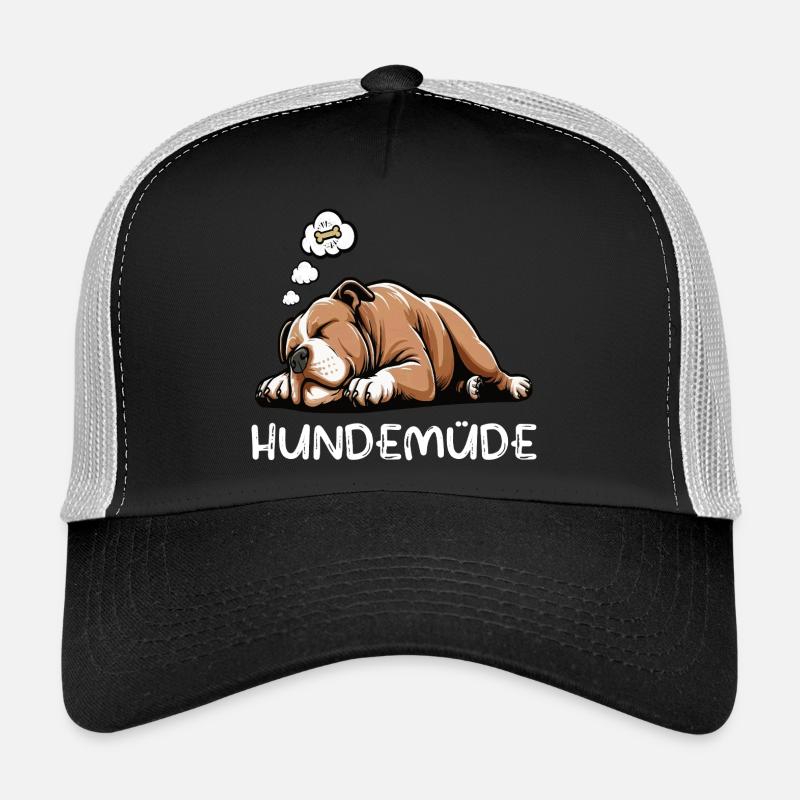 Hundemüde American Bully Bully Pit Bullybesitzer Trucker Cap