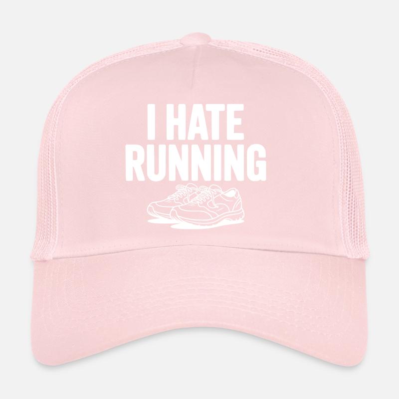 Je déteste courir Casquette trucker 