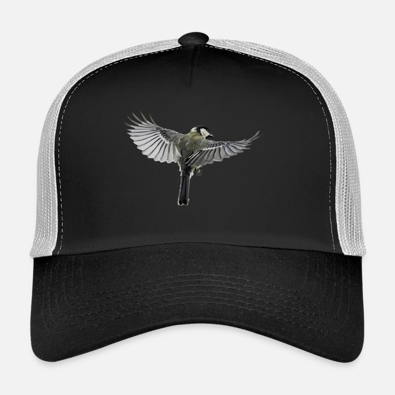 Vogel - Trucker Cap - Schwarz/Steingrau