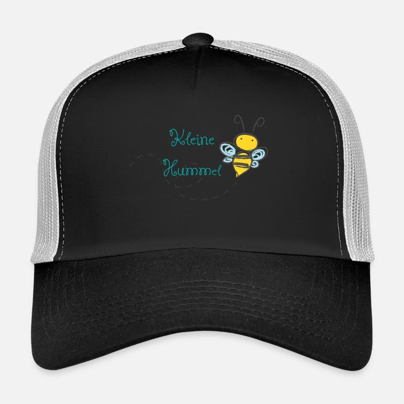Kleine Hummel - Trucker Cap - Schwarz/Steingrau