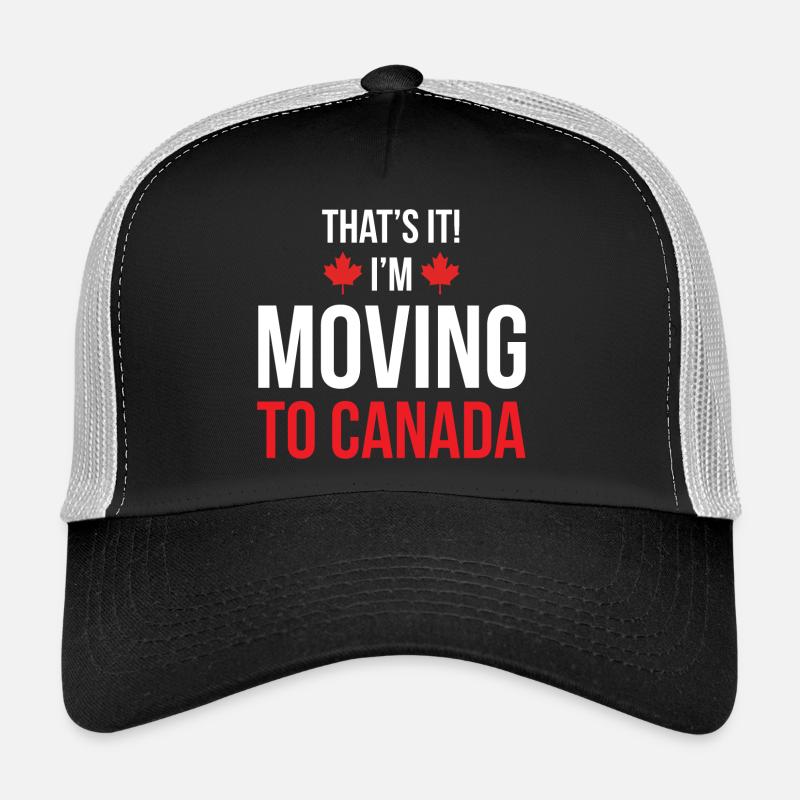 Déménager au Canada Casquette trucker 