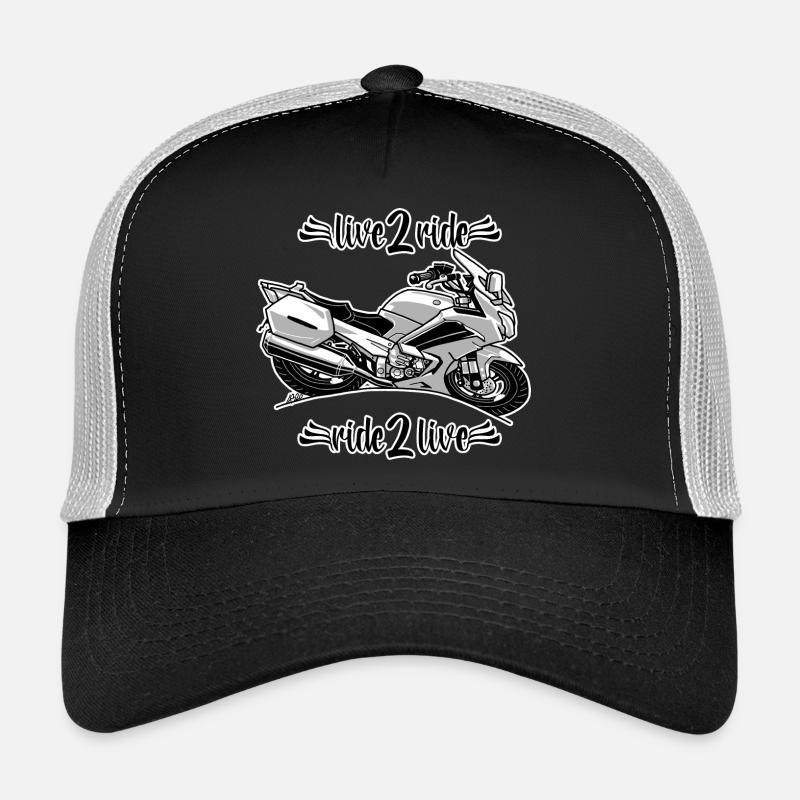 0964 live 2 ride ride 2 live Casquette trucker 