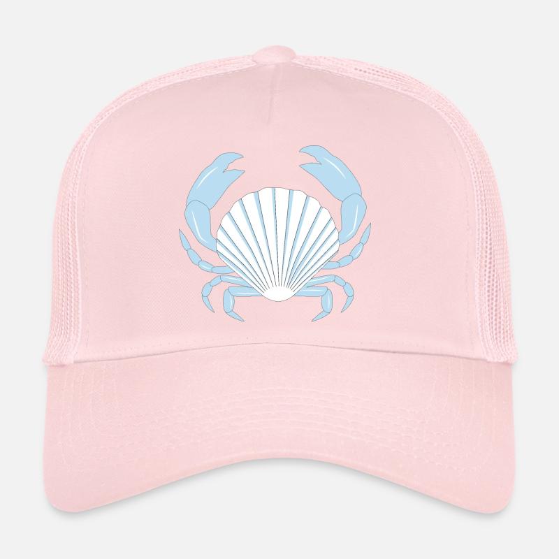 Crabe bleu Casquette trucker 