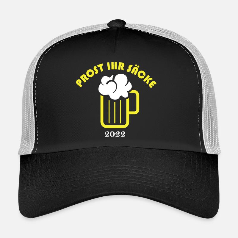 Prost ihr Säcke Bier Symbol Logo icon Fest Feier Trucker Cap