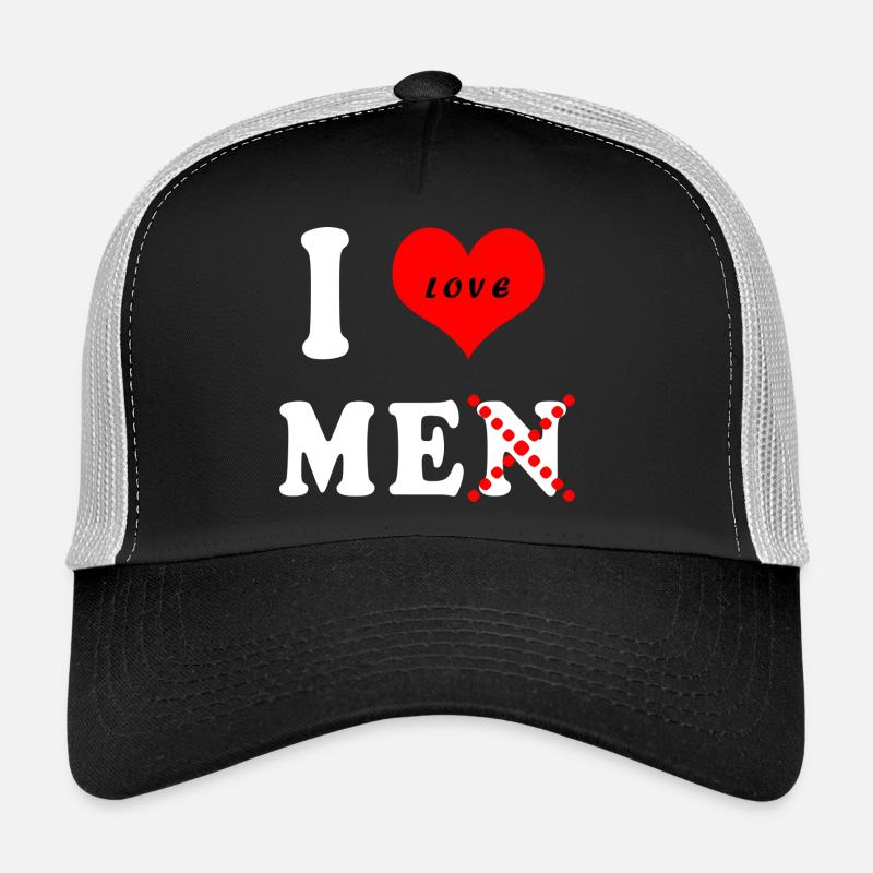 C'est drôle, j'aime les hommes (pas) Casquette trucker 