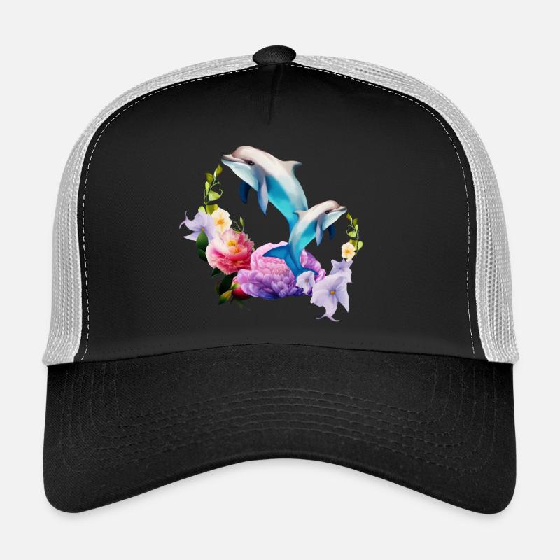 Dauphins Les créatures les plus adorables de la mer Casquette trucker 