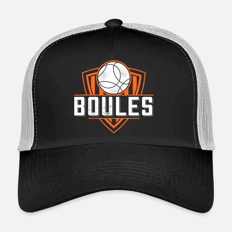 Boule boule boules pour bouler pétanque Casquette trucker 
