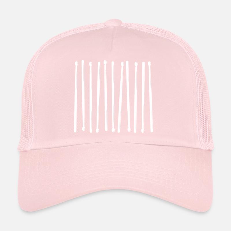 Drumsticks Vertikales Muster Trucker Cap