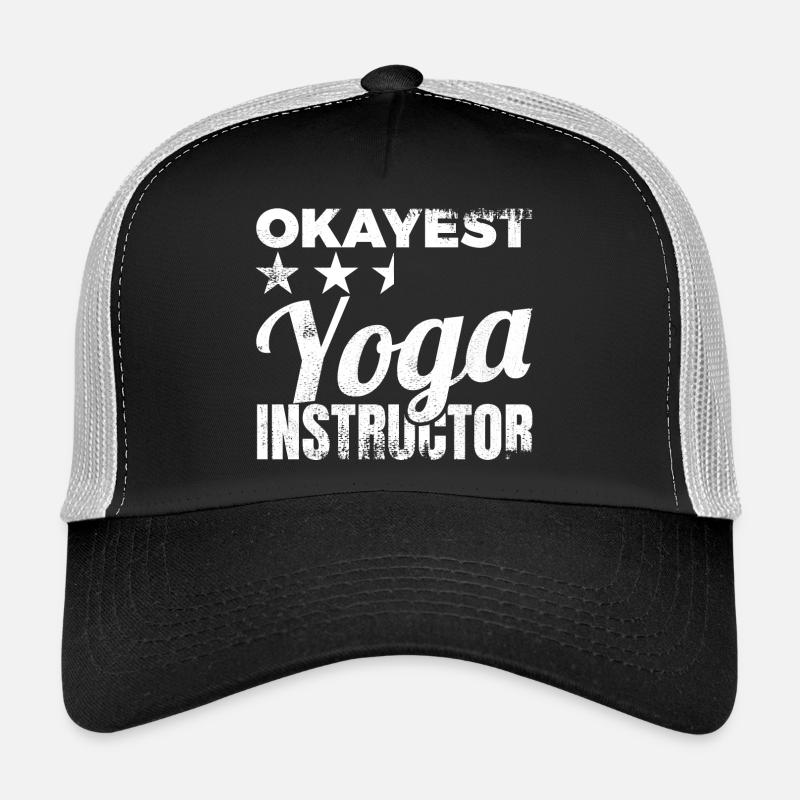Durchschnittlicher Yogalehrer Trucker Cap