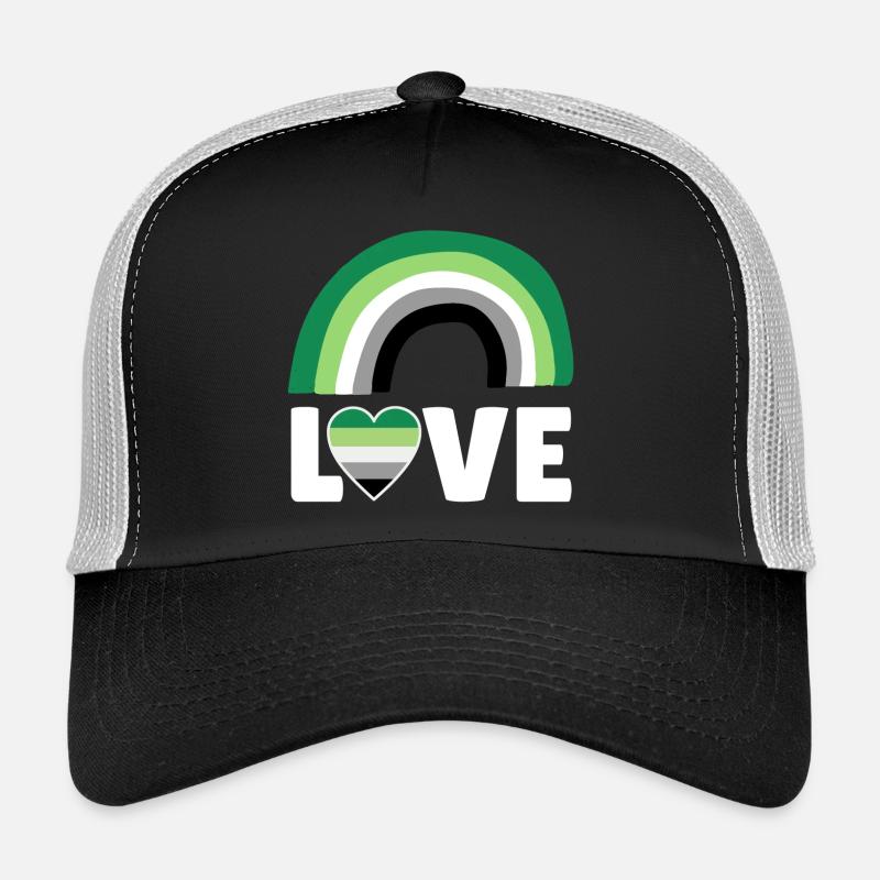 Aromantik, Aromatisch, Bogen Trucker Cap