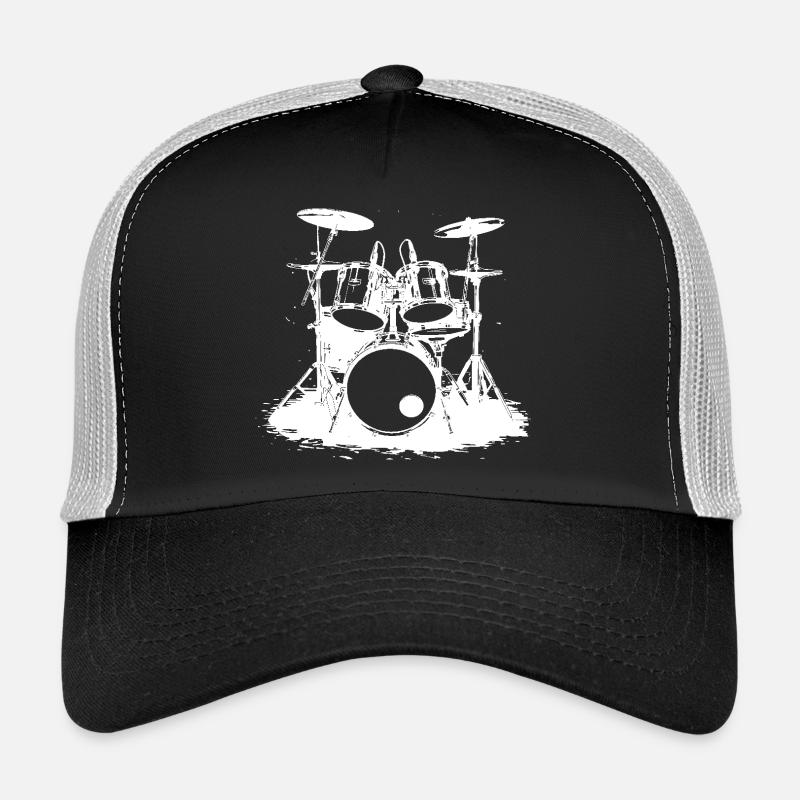 Schlagzeug - Trucker Cap - Schwarz/Steingrau